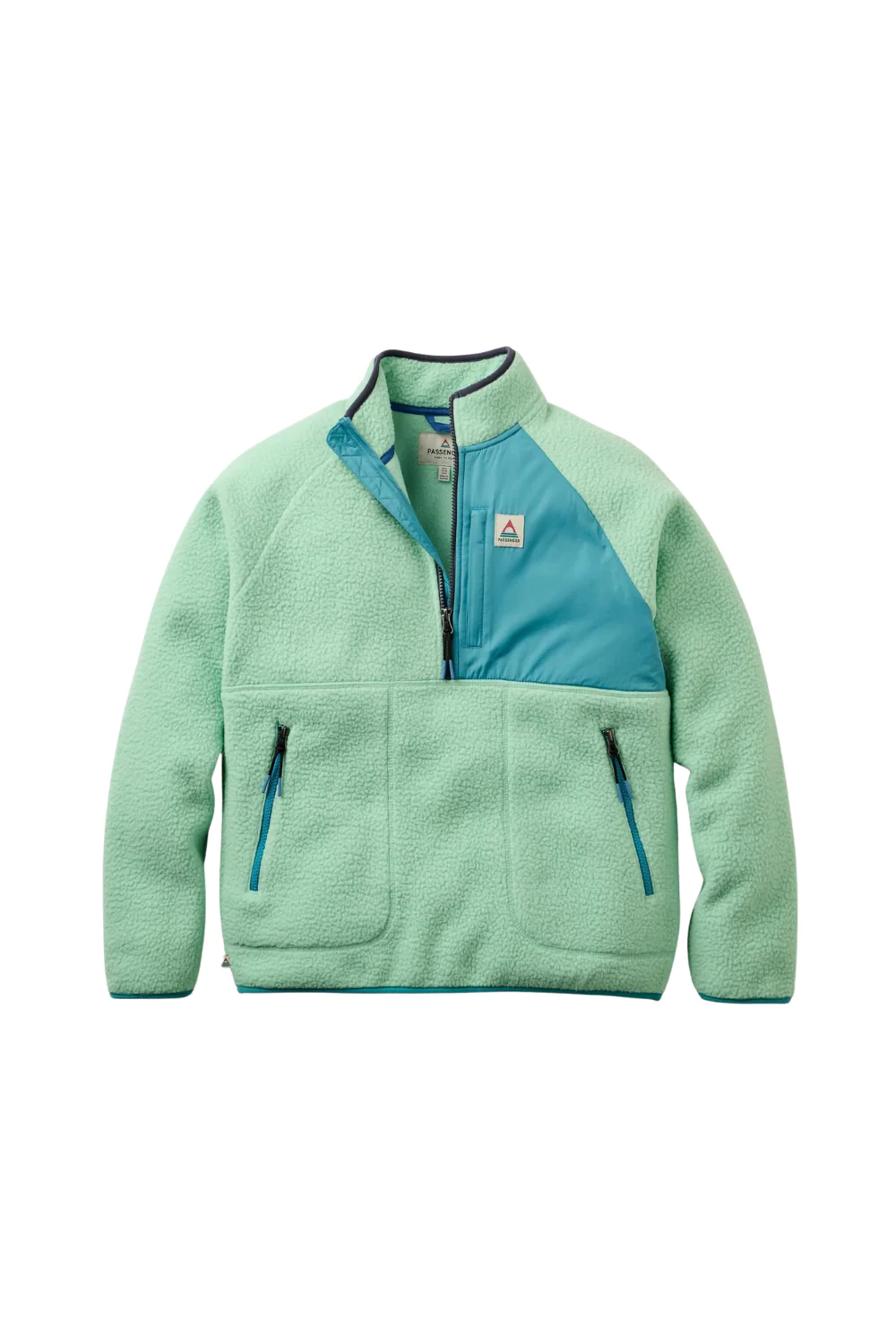 Passenger Home Womens Recycled Sherpa Fleece Seafoam