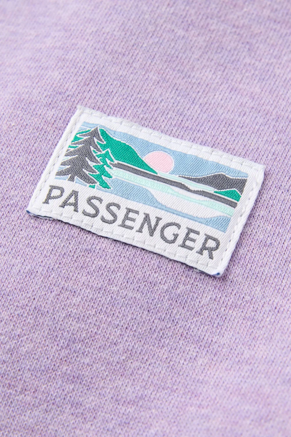 Passenger Legacy Womens Sweatshirt Purple Haze Marl - Image 2