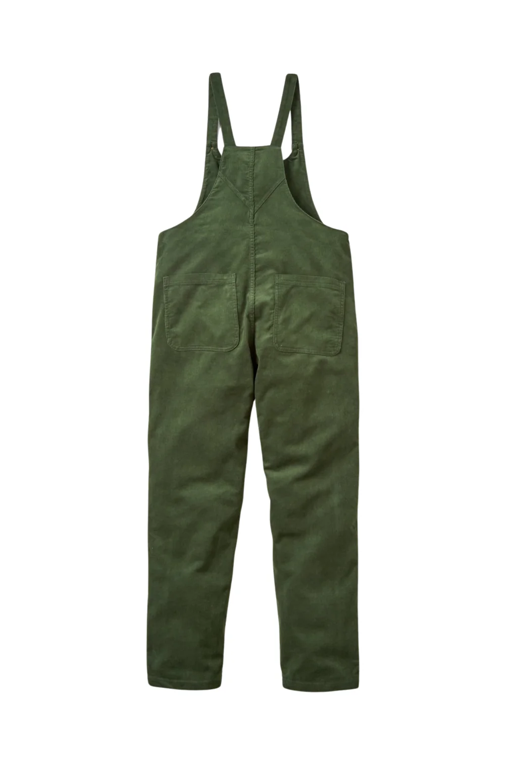 Passenger Meadows Womens Organic Cotton Corduroy Dungarees Fir Tree - Image 8
