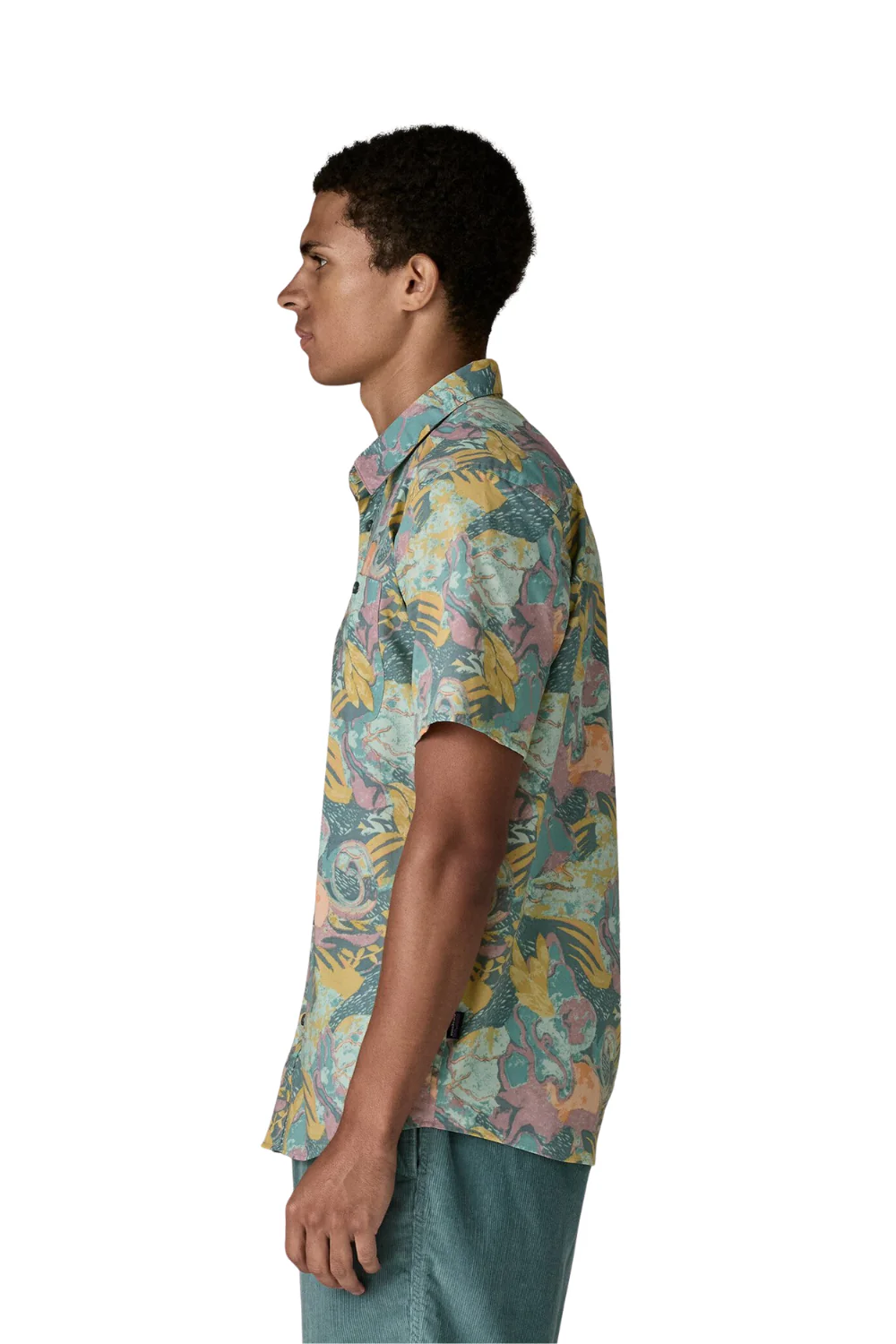 Patagonia Mens Go To Shirt Moon Tripper Blue Sage - Image 3