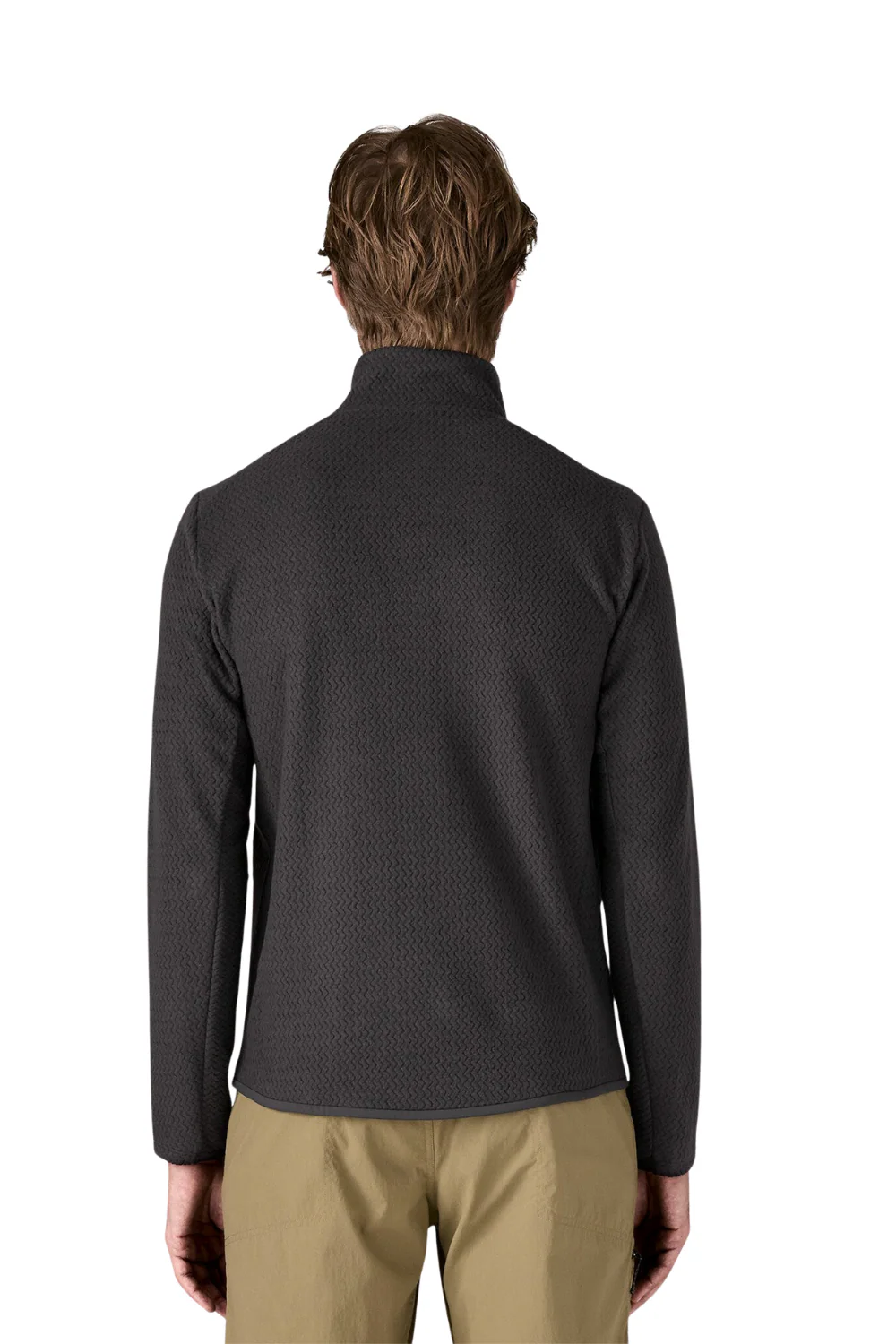 Patagonia Mens R1 Air Fleece Jacket Black - Image 2