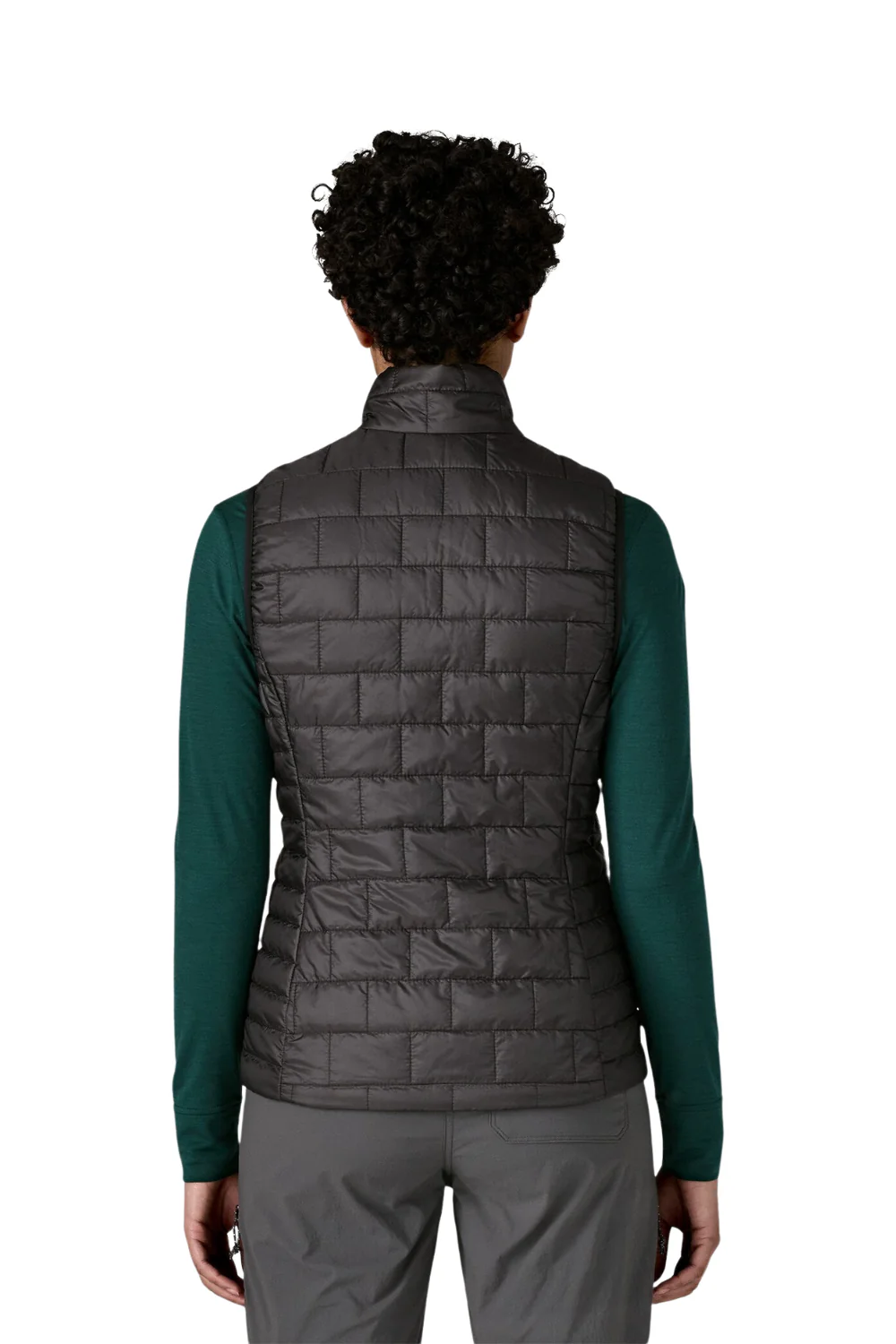 Patagonia Womens Nano Puff Vest Black - Image 2