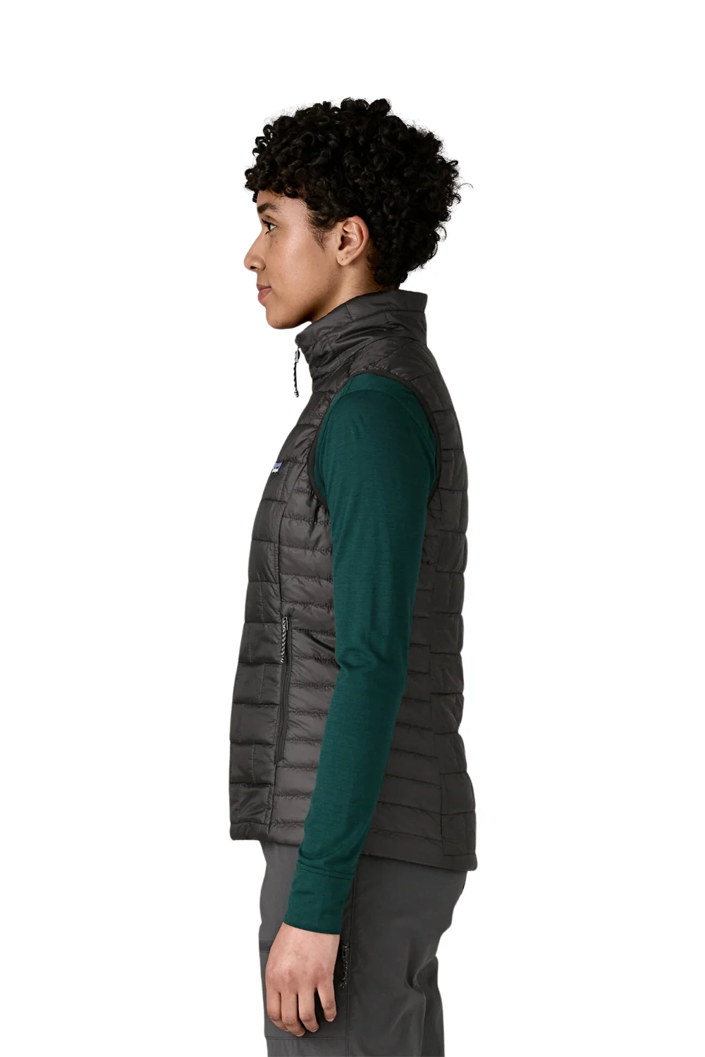 Patagonia Womens Nano Puff Vest Black - Image 3