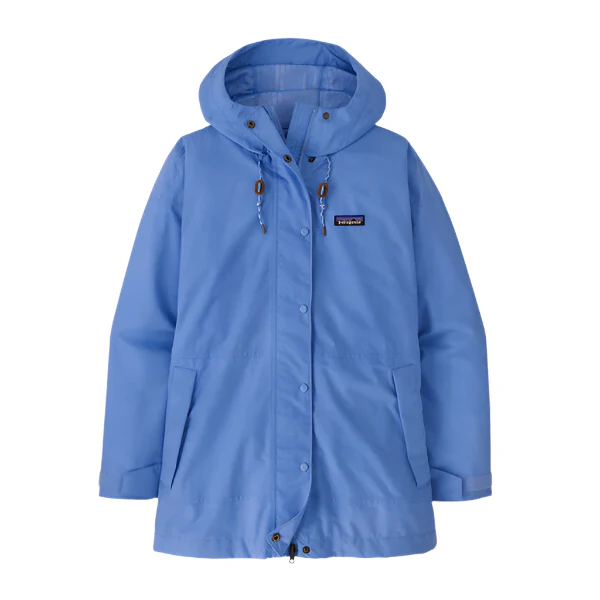 Patagonia Womens Outdoor Everyday Rain Jacket Abundant Blue - Image 4