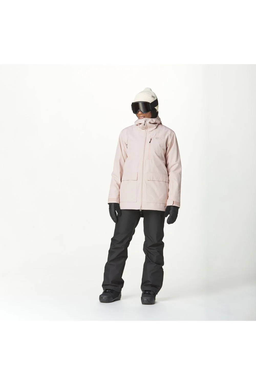 Picture Glawi Womens Ski and Snowboard Jacket Shadow Gray - Image 8