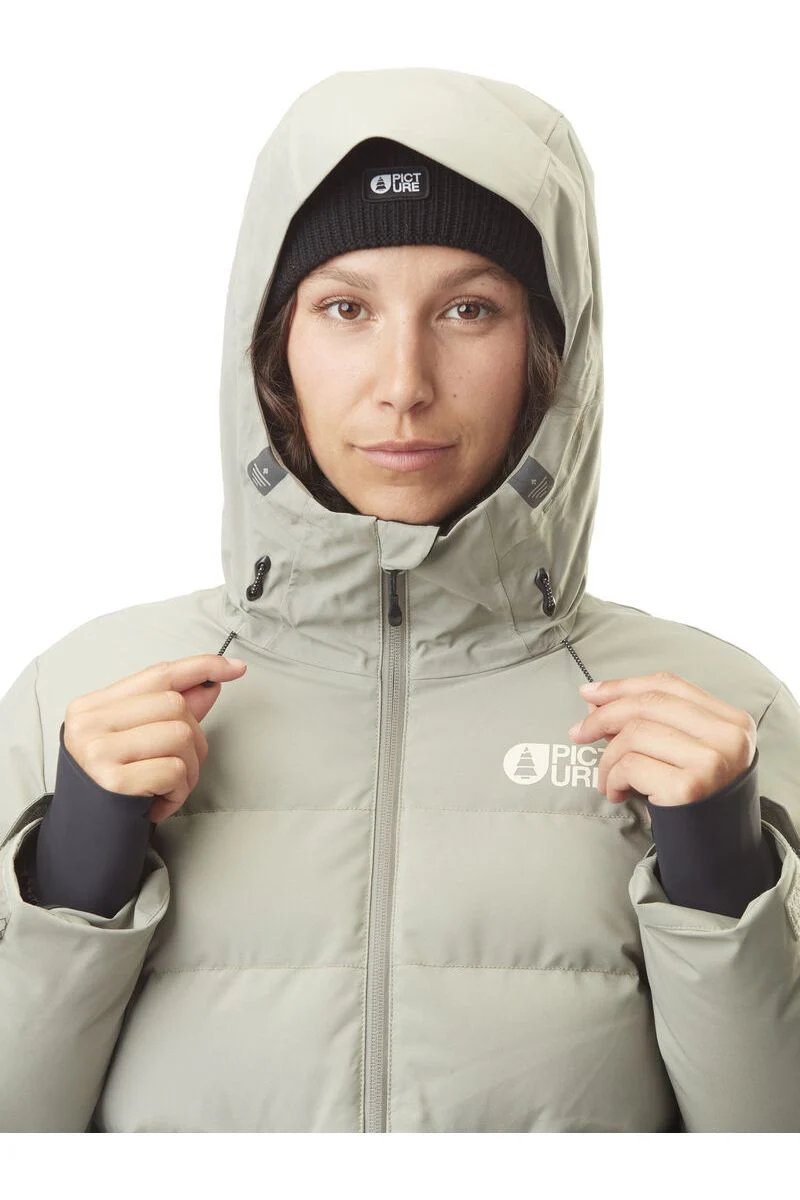 Picture Lement Womens Snow Jacket Shadow - Image 3