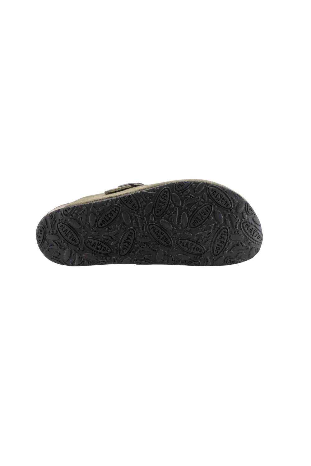 Plakton Blogg Afelpado Womens Clog Light Kaki - Image 4