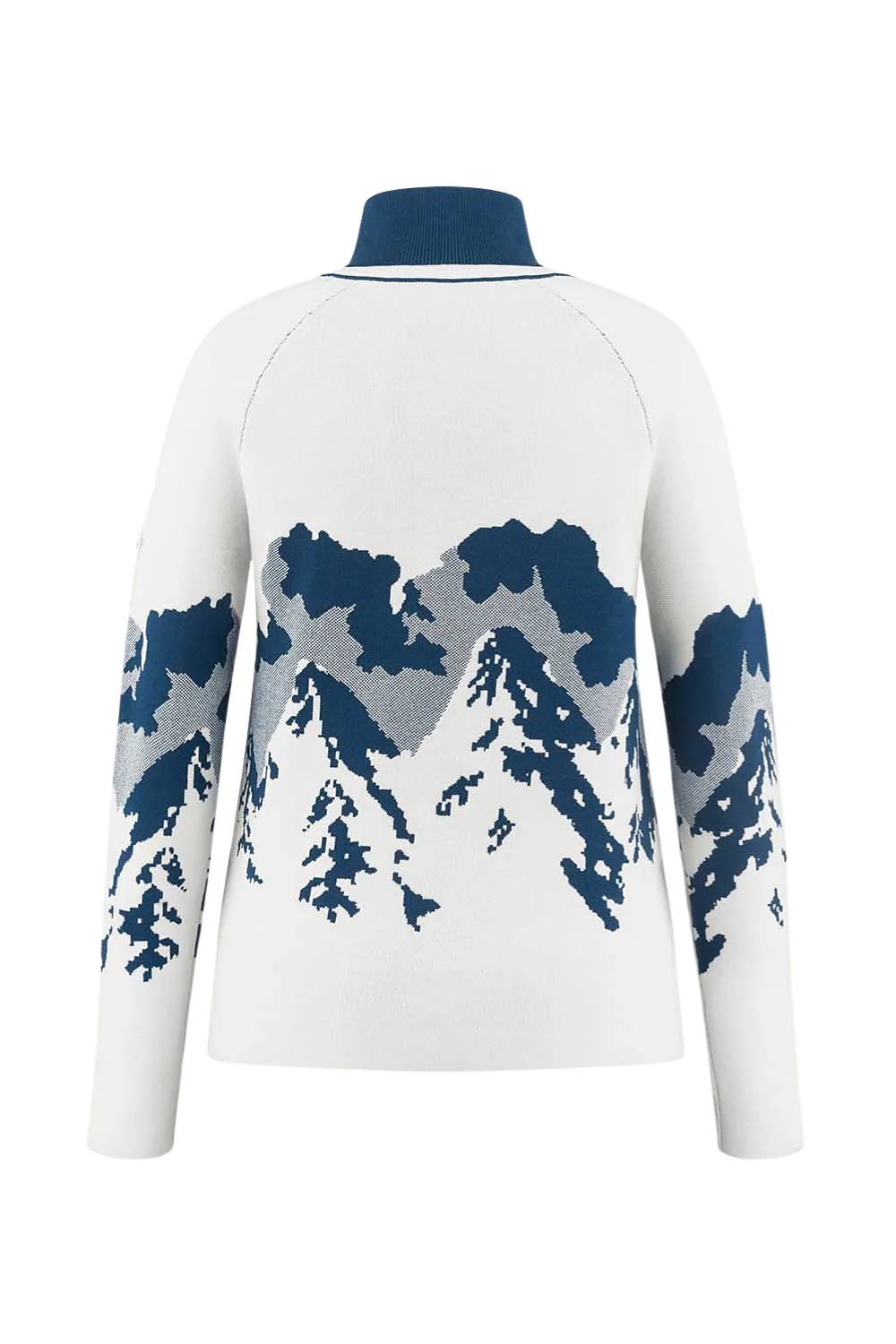 Poirve Blanc Ambre Womens Knit Pullover White - Image 7