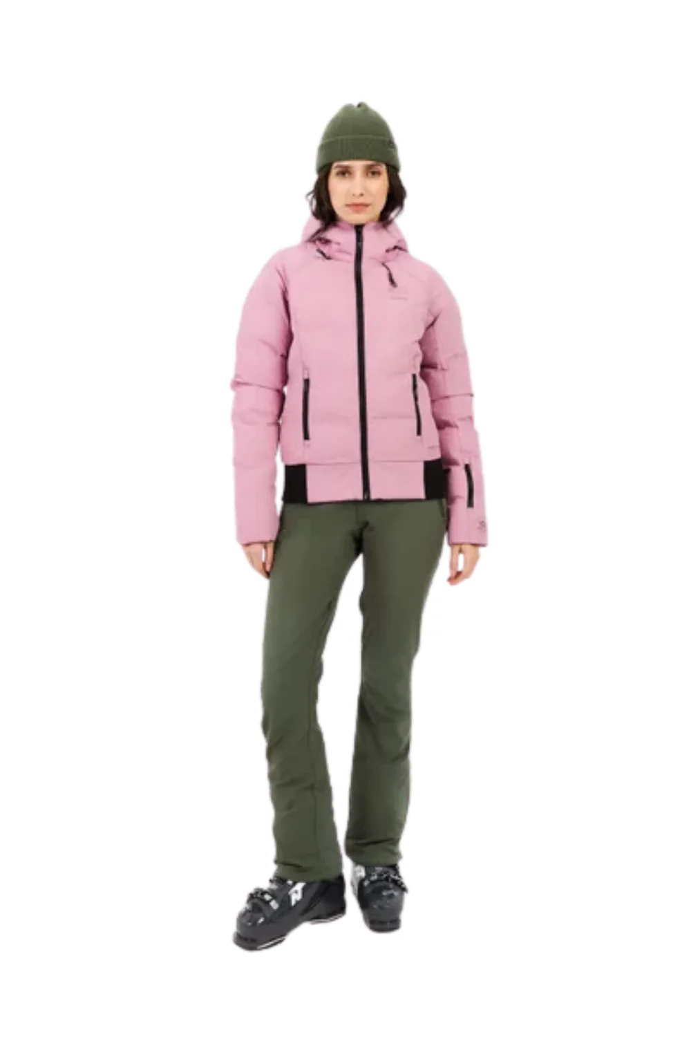 Protest PRTAlysumi Womens Ski Jacket Vintage Pink - Image 3