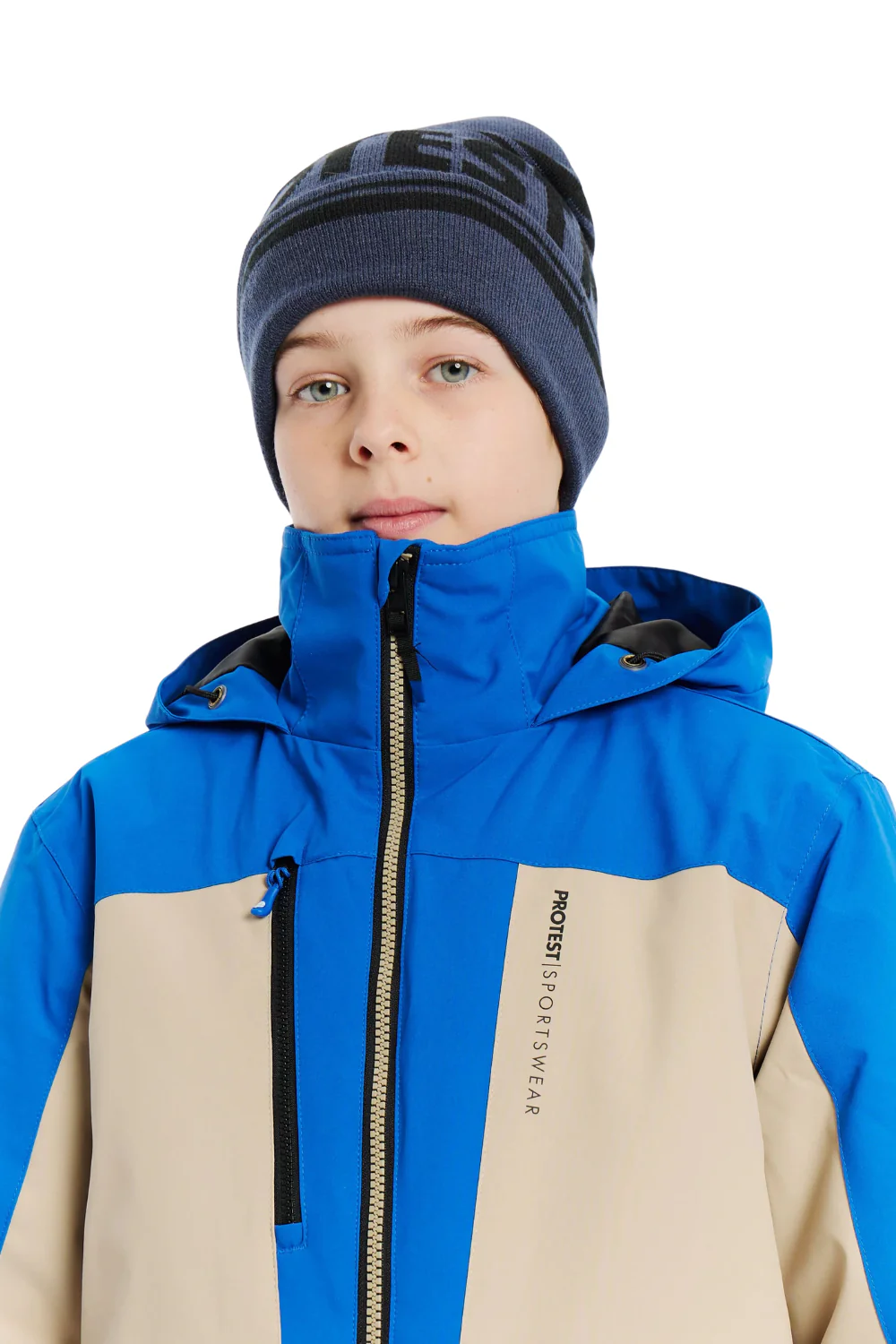 Protest PRTMilan Junior Ski Jacket Vibrant Blue - Image 3
