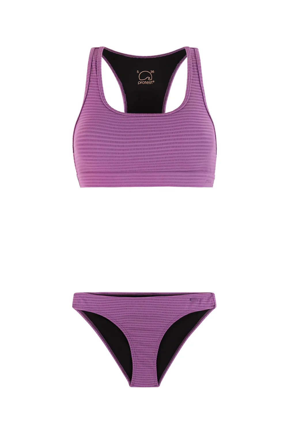 Protest PRTEager Surf Bikini Set Jelly Purple - Image 6