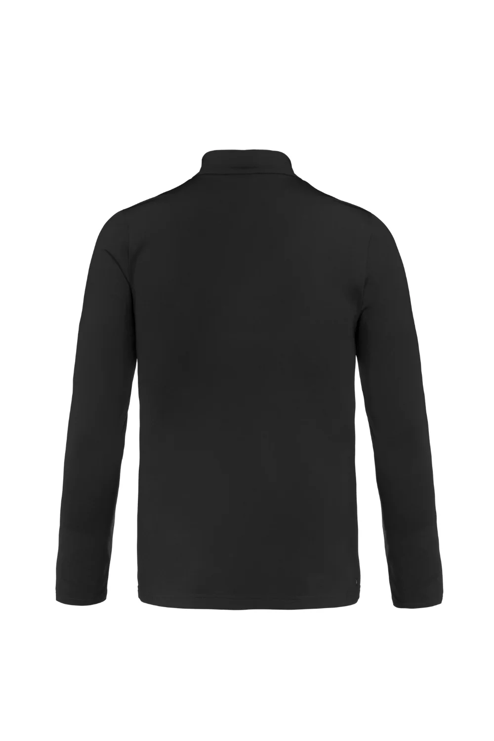 Protest Rewill Mens 1/4 Zip Mid Layer Top True Black - Image 7