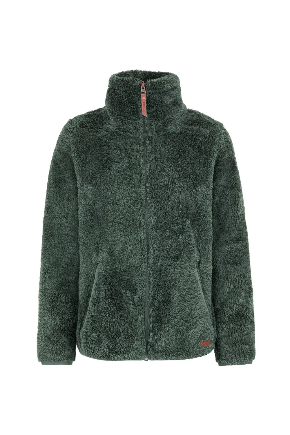 Protest Riri Junior Full Zip Top Evergreen - Image 3