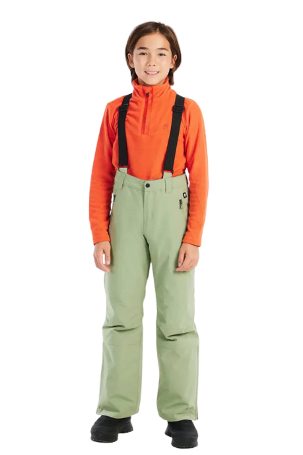 Protest Spiket Junior Ski Pants Marl Green - Image 3