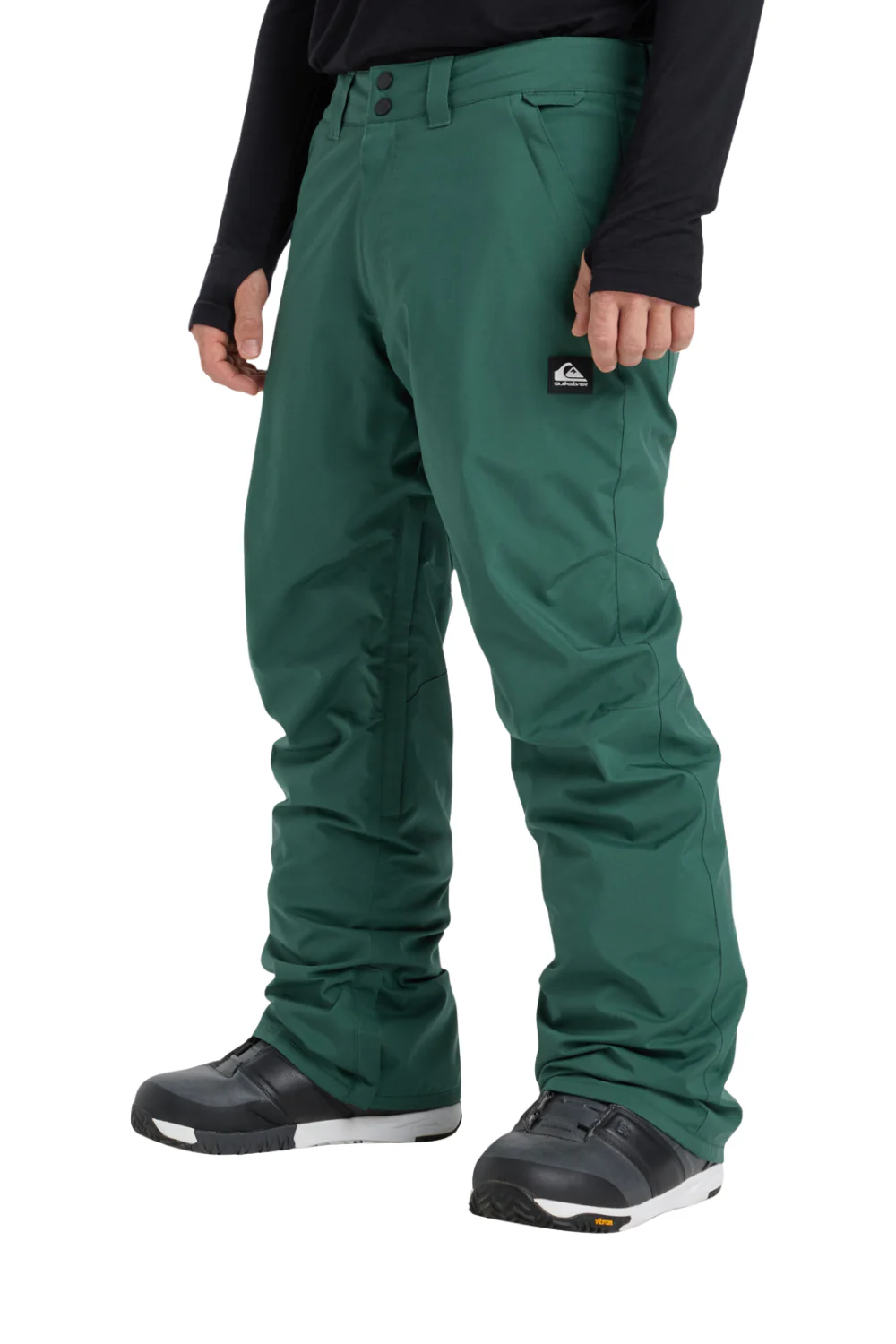 Quiksilver Mens Estate Technical Ski and Snowboard Pants Trekking Green - Image 3