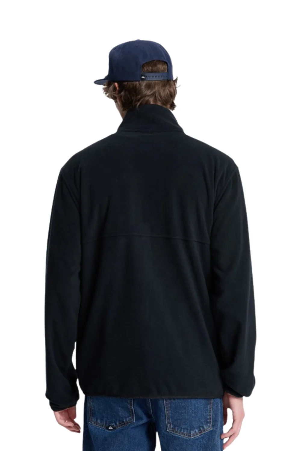 Quiksilver Mens No Destination Full Zip Fleece Black - Image 2