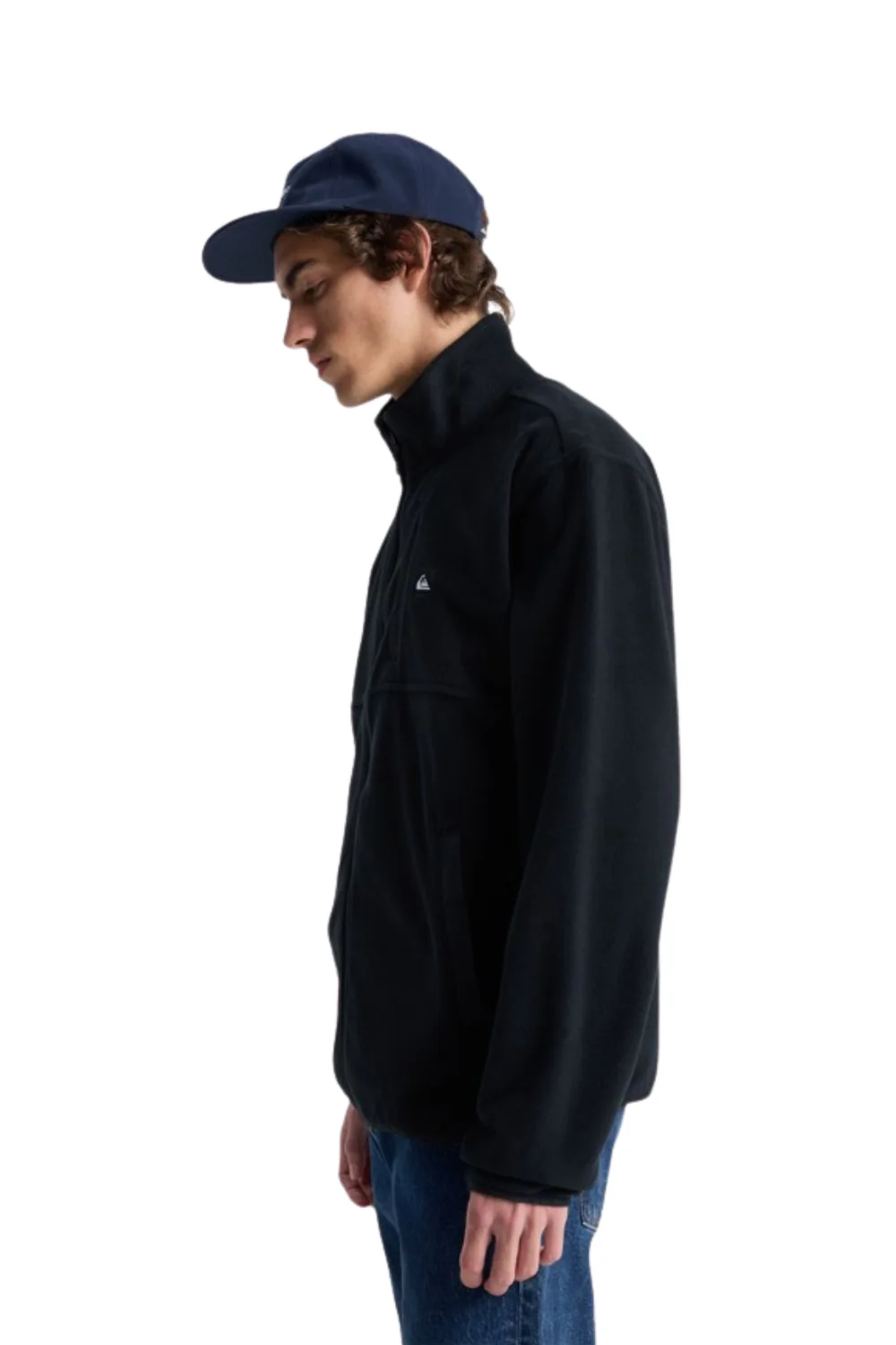 Quiksilver Mens No Destination Full Zip Fleece Black - Image 3