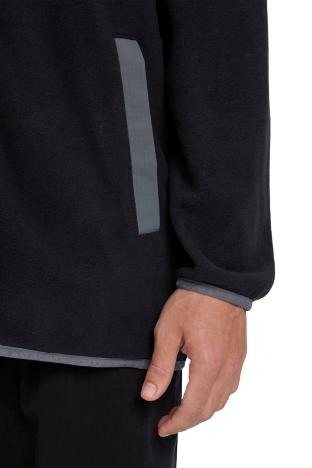 Quiksilver Mens No Destination Full Zip Fleece Black - Image 5
