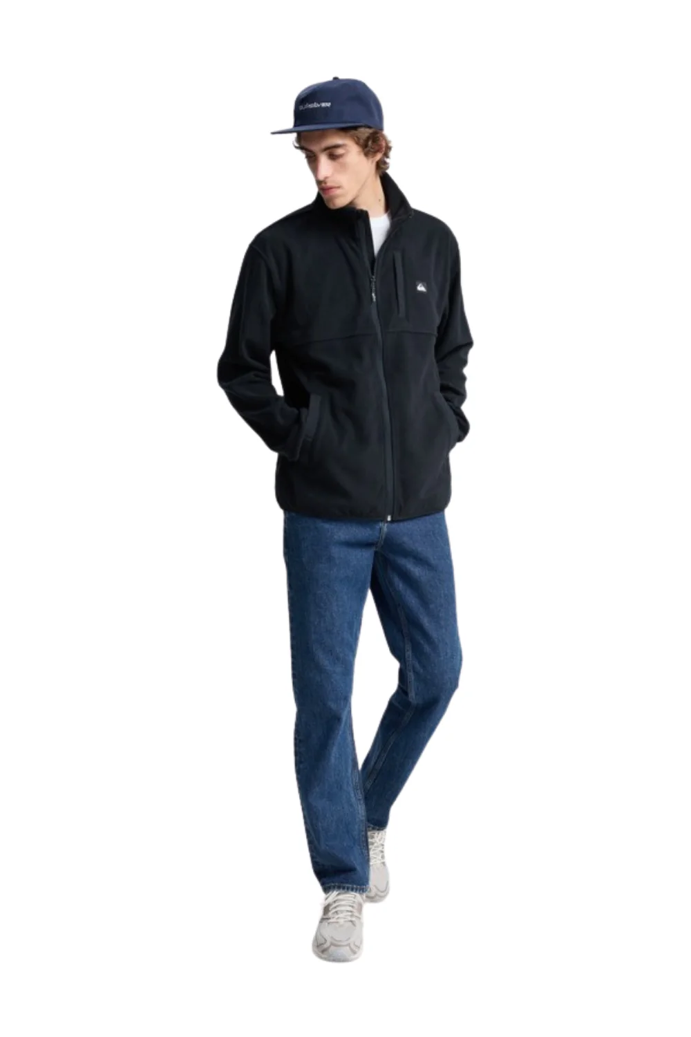 Quiksilver Mens No Destination Full Zip Fleece Black - Image 6