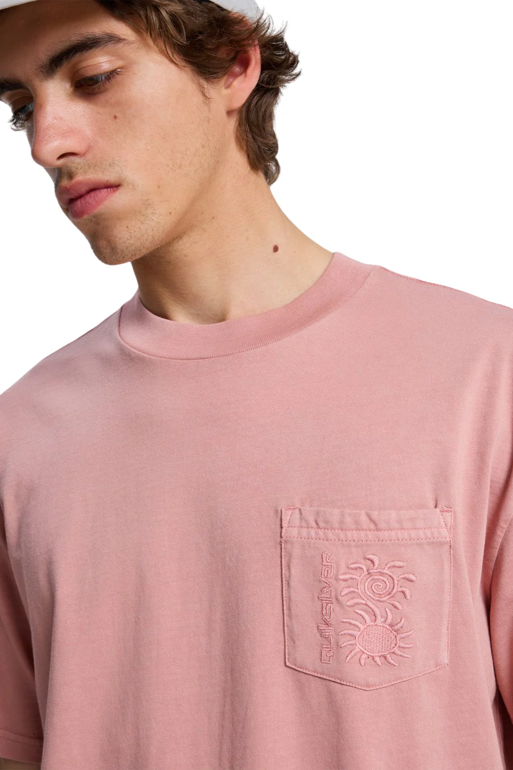 Quiksilver Oxni Washed Mens T-Shirt Desert Sand - Image 4