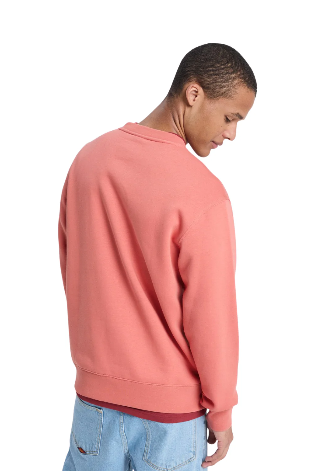 Quiksilver Salt Water Mens Crewneck Sweatshirt Desert Sand - Image 2