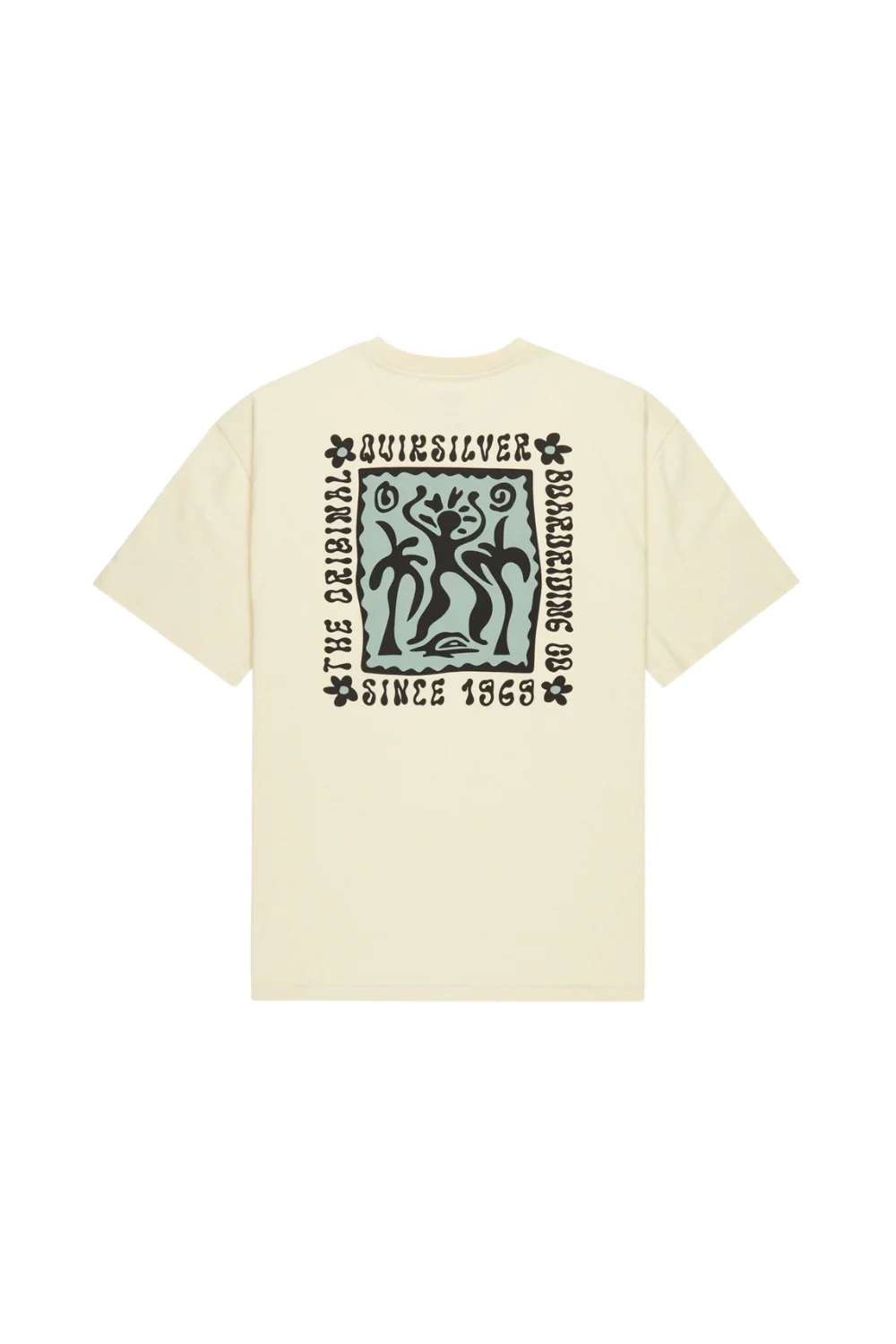 Quiksilver Serenity Splash Mens T-Shirt Bone White - Image 7