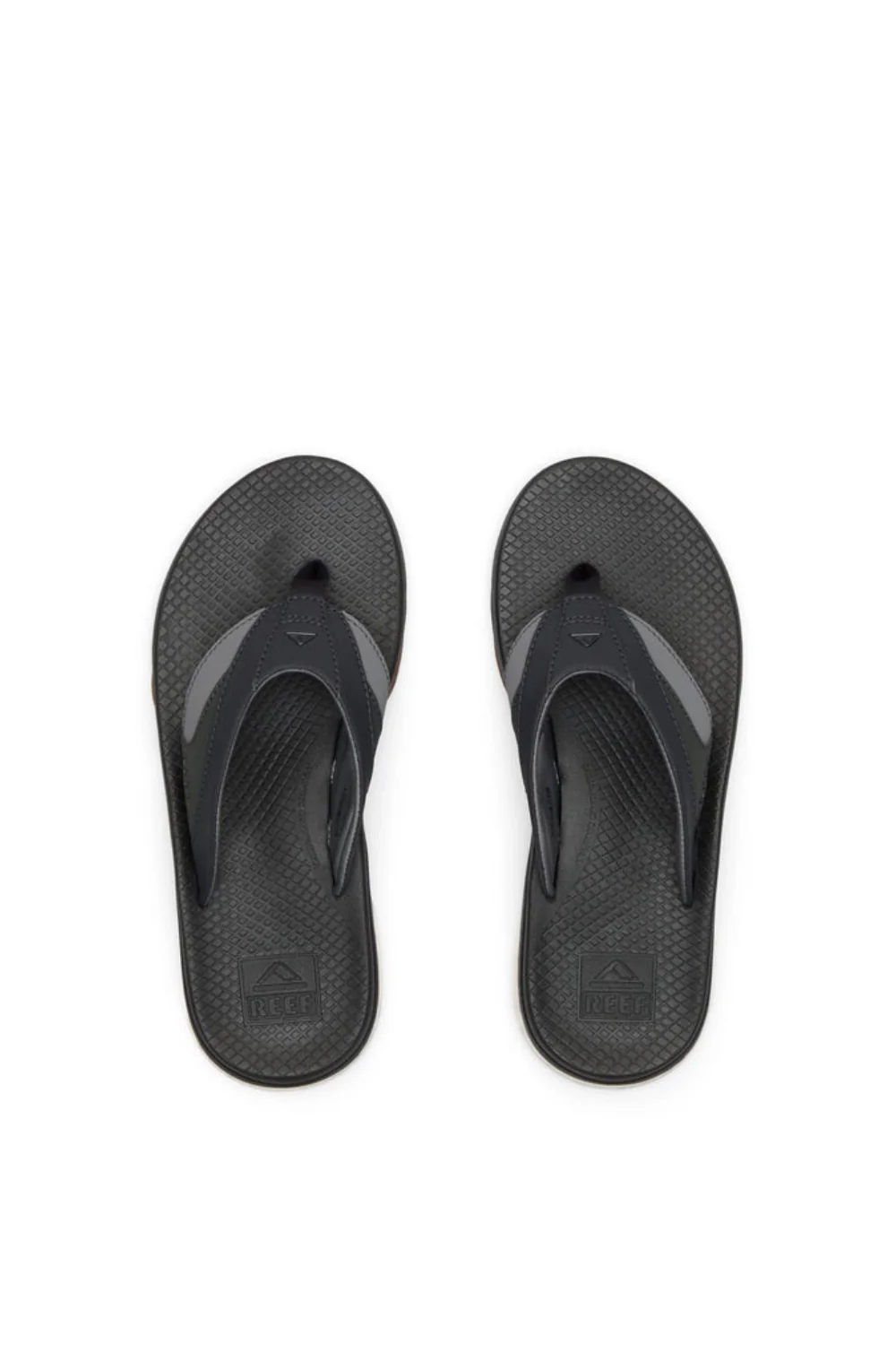 Reef Fanning + Mens Flip Flops Black/Gum - Image 4