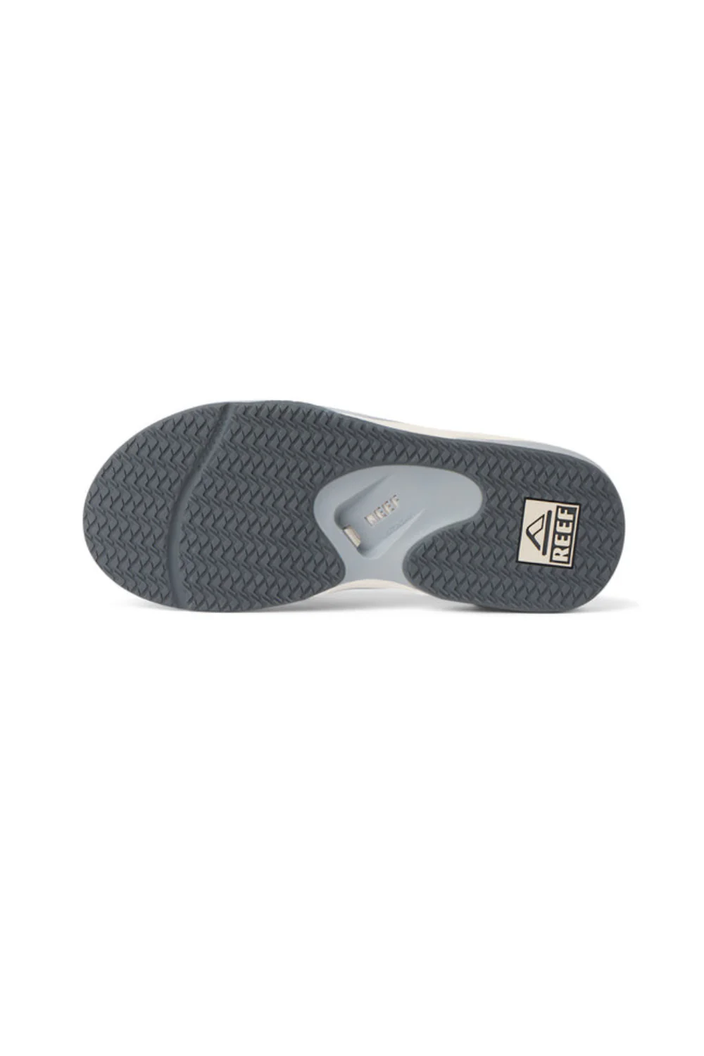 Reef Fanning Mens Flip Flops Light Grey - Image 4