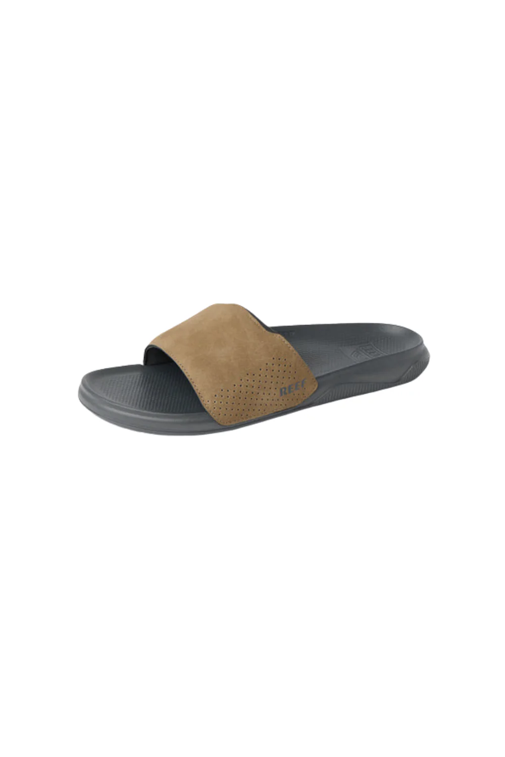 Reef Tailslide Mens Slide Sandals Grey/Tan - Image 3