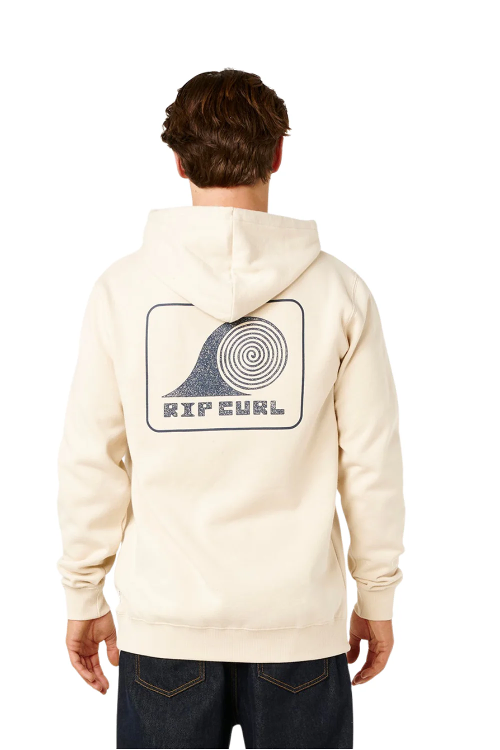Rip Curl Artist Of The Search Mens Hoodie Vintage White