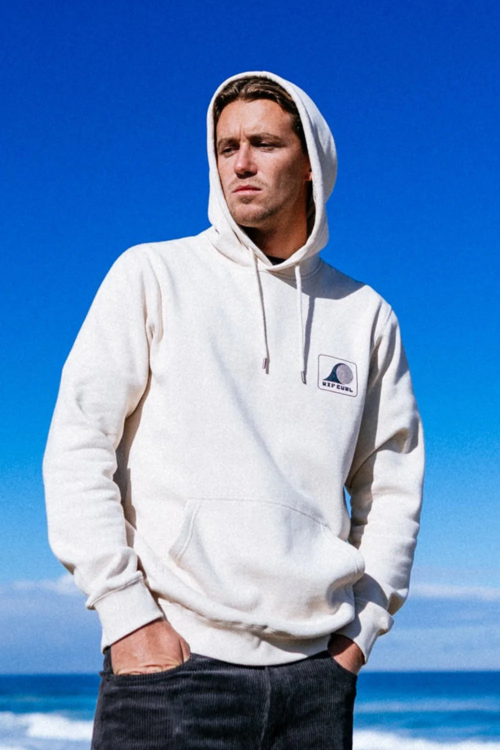 Rip Curl Artist Of The Search Mens Hoodie Vintage White - Image 7
