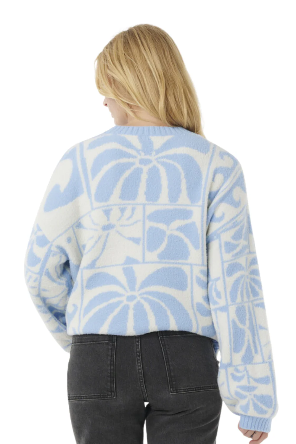 Rip Curl Artist Of The Search Ty Williams Jacquard Crew Blue - Image 2