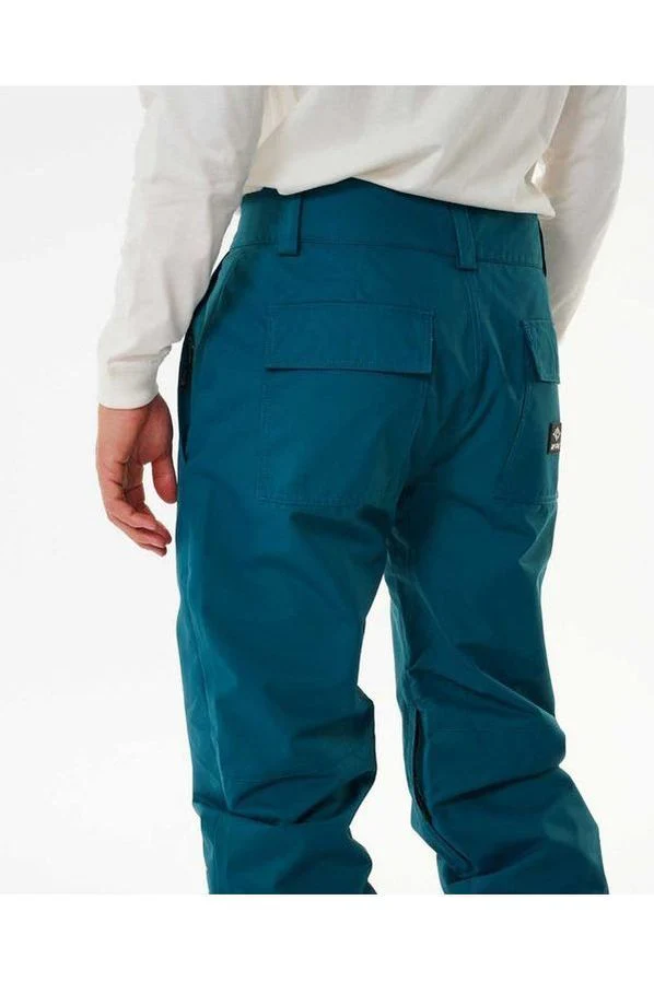 Rip Curl Base 10K/10K Mens Ski and Snowboard Pants Blue Green - Image 5