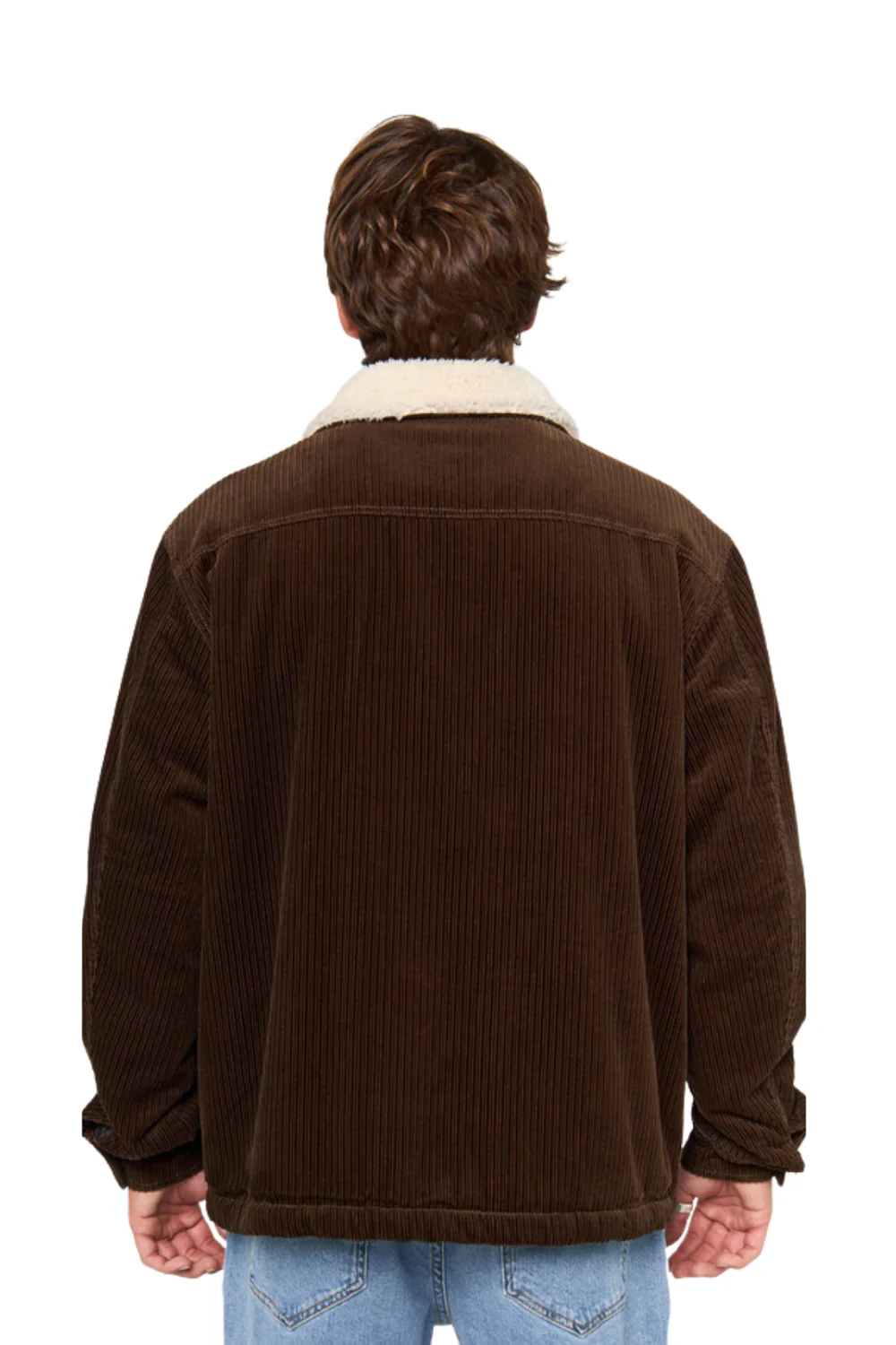 Rip Curl Bells Sherpa Jacket Coffee - Image 2