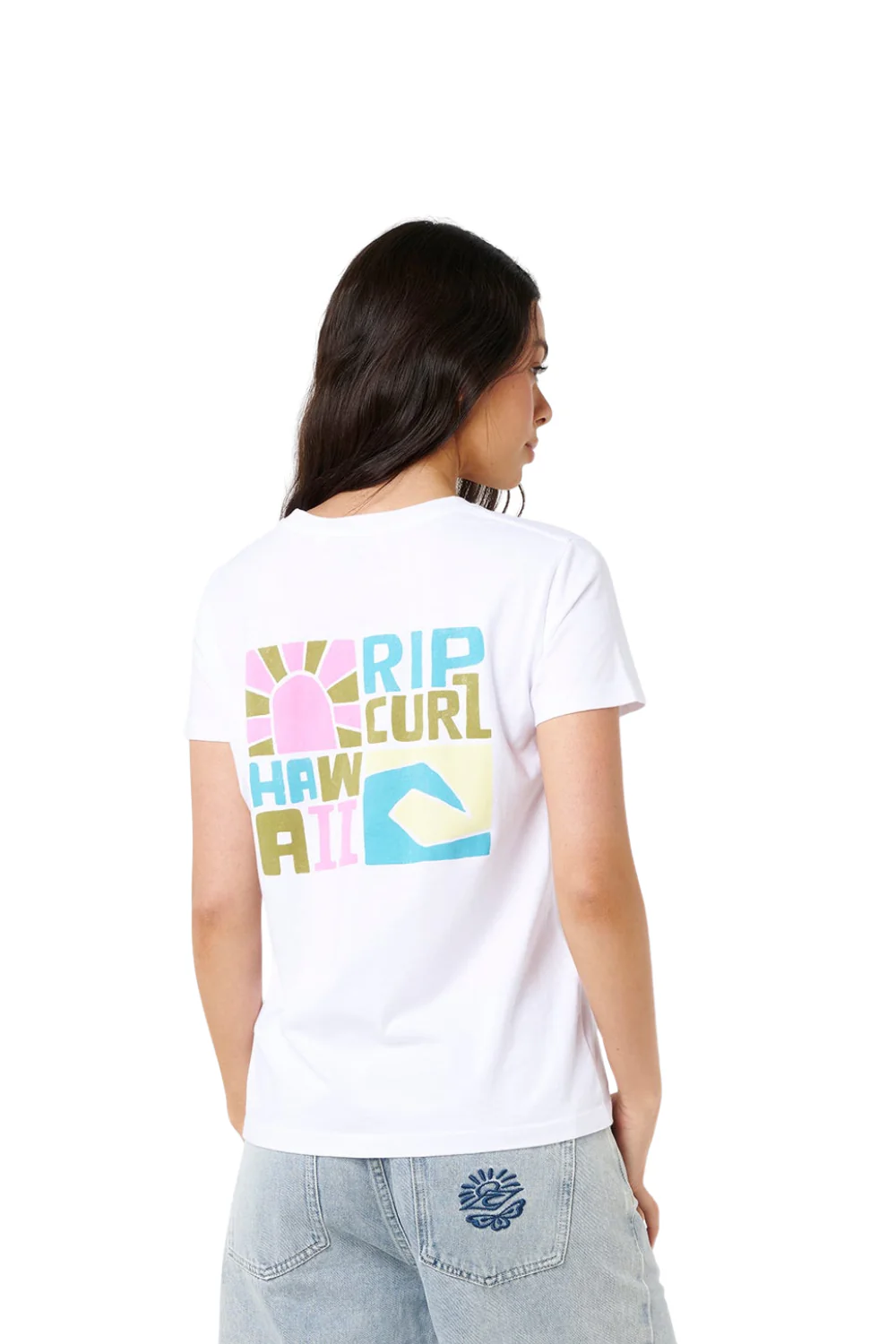 Rip Curl Catalina Island Womens Standard T-Shirt White