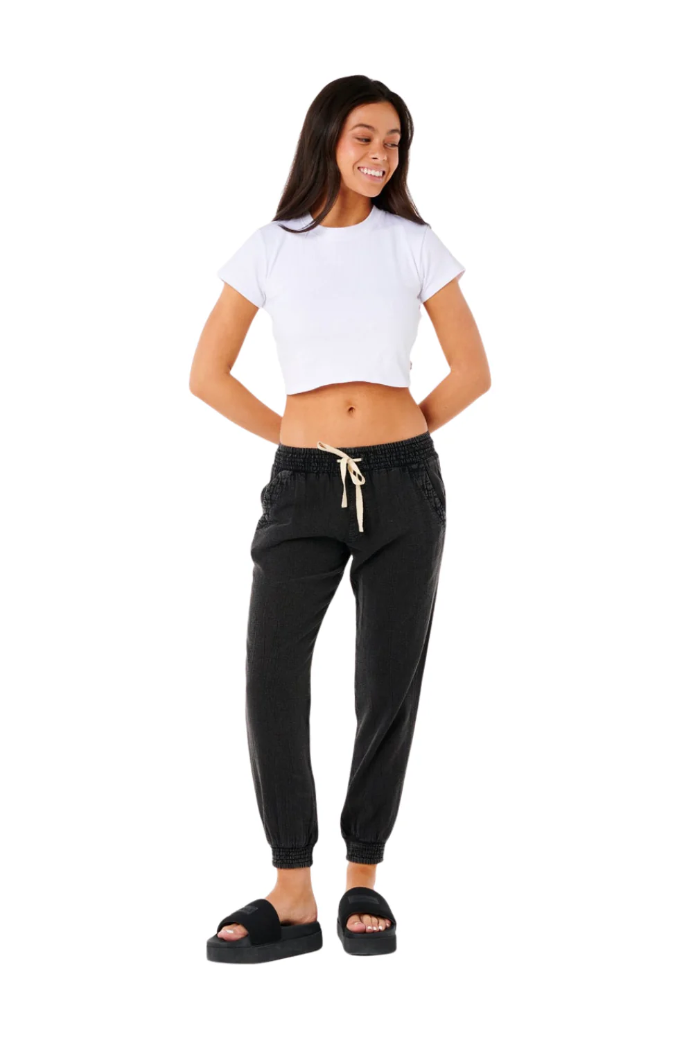 Rip Curl Womens Classic Surf Pant Black - Image 4