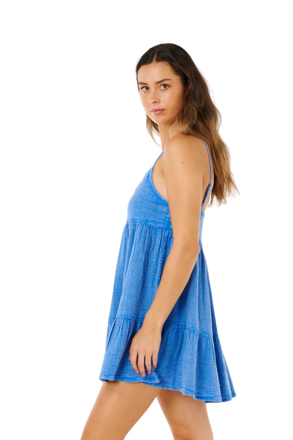 Rip Curl Classic Surf Womens Cover Up Bright Blue - Image 4