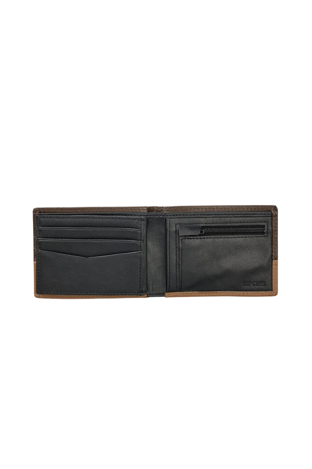 Rip Curl Corpawatu Icon PU Slim Wallet Coffee - Image 3