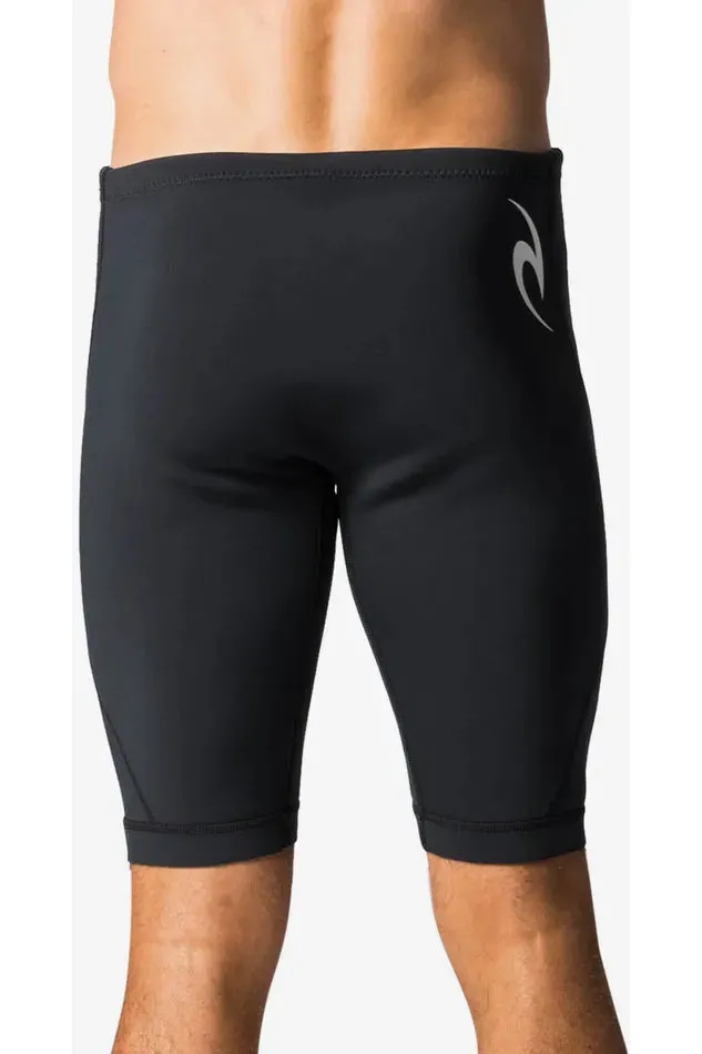 Rip Curl Down Patrol Mens 1mm Neo Shorts Black - Image 4