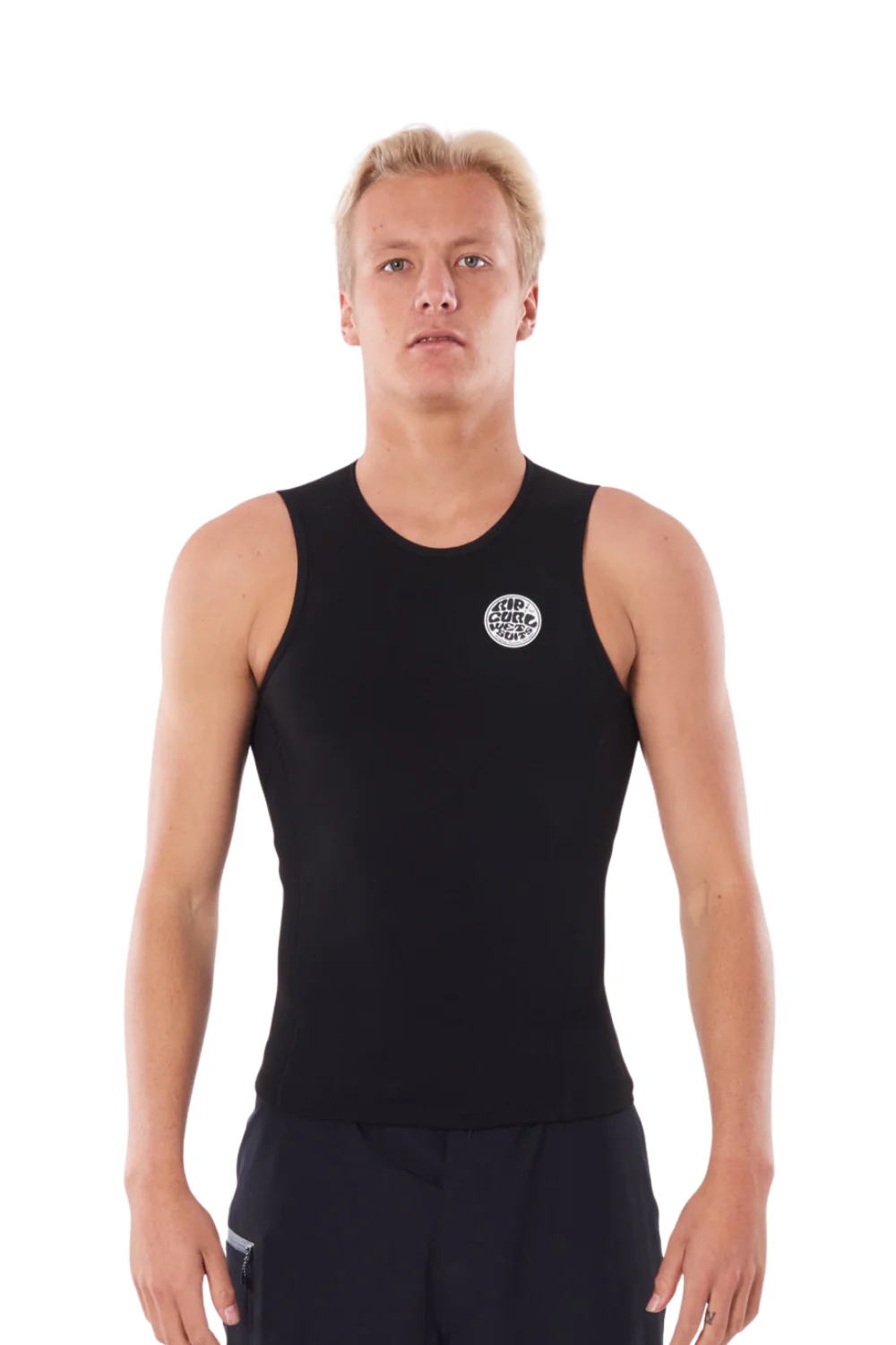 Rip Curl FlashBomb 0.5mm Mens Wetsuit Vest Top Sleveless Black