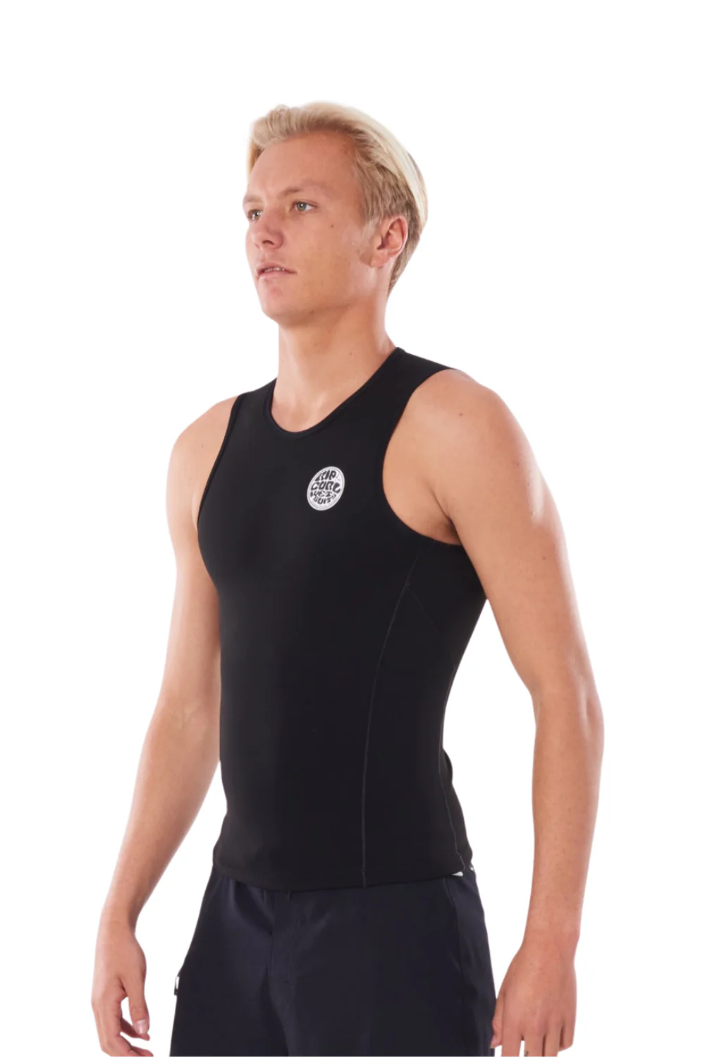 Rip Curl FlashBomb 0.5mm Mens Wetsuit Vest Top Sleveless Black - Image 3