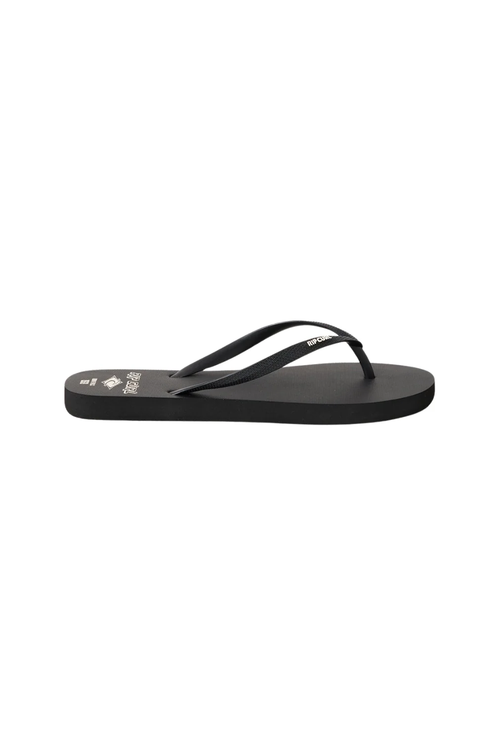 Rip Curl Icons Of Surf Bloom Womens Open Toe Flip Flop Black - Image 2