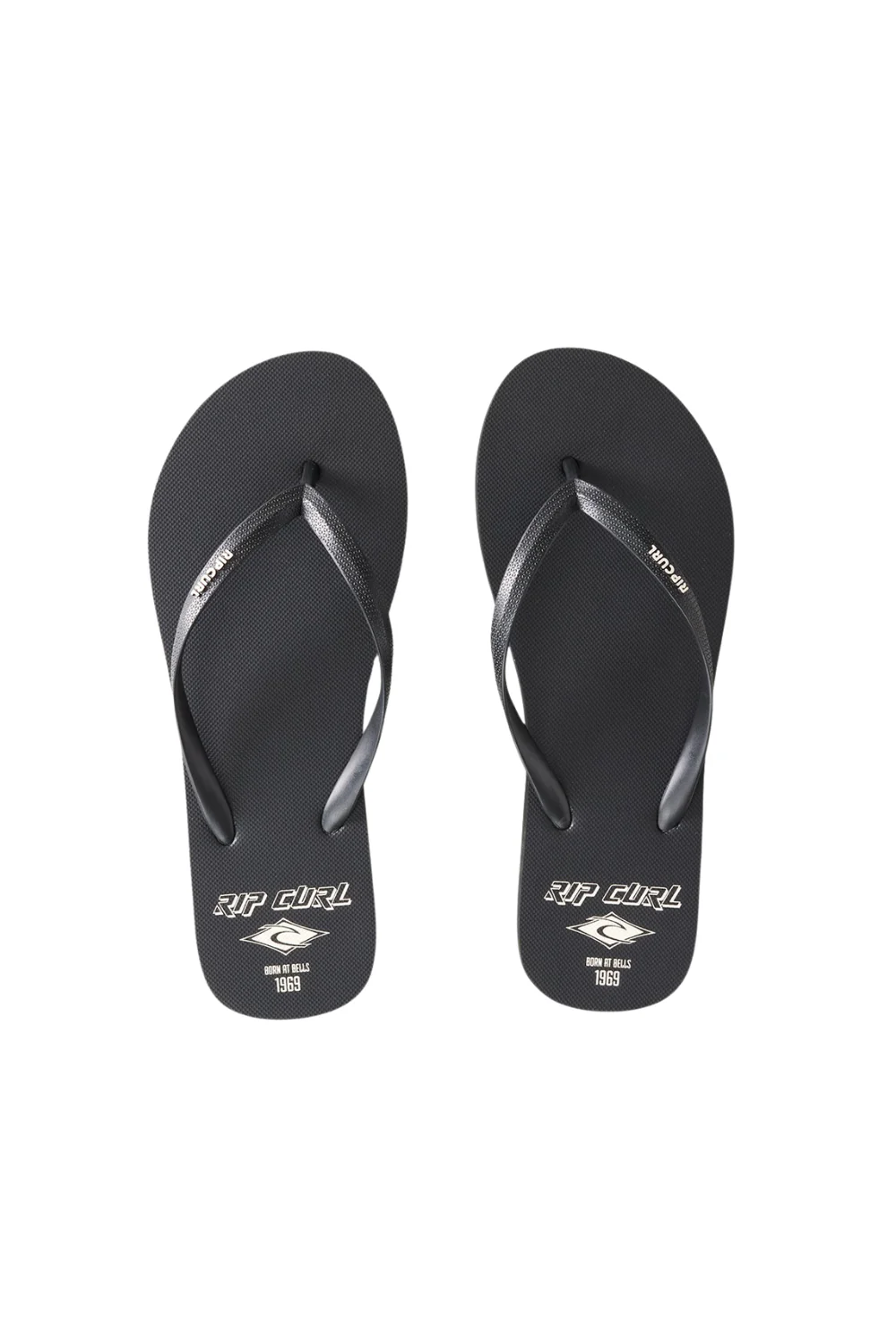 Rip Curl Icons Of Surf Bloom Womens Open Toe Flip Flop Black - Image 4