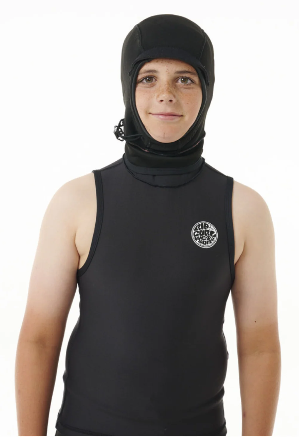 Rip Curl Kids Flashbomb Polypro Hooded Vest Black - Image 5