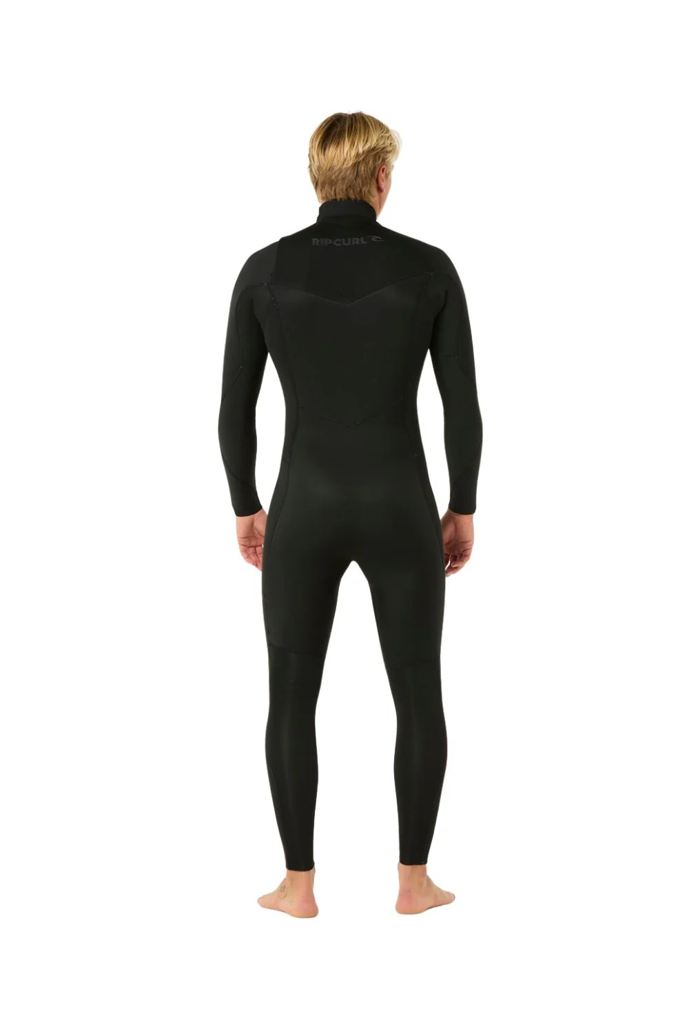 Rip Curl Mens Dawn Patrol 5/3mm Chest Zip Wetsuit Black - Image 3