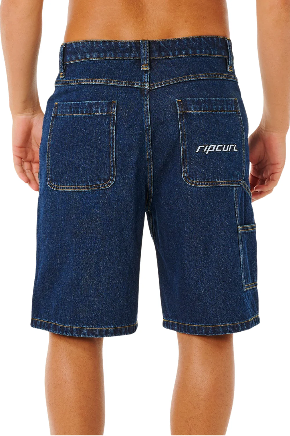 Rip Curl Nu Dose Mens Denim Walk Shorts True Indigo - Image 2