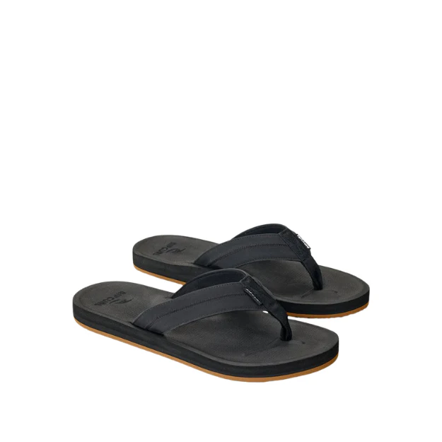 Rip Curl Omega Bloom Mens Flip Flops Black