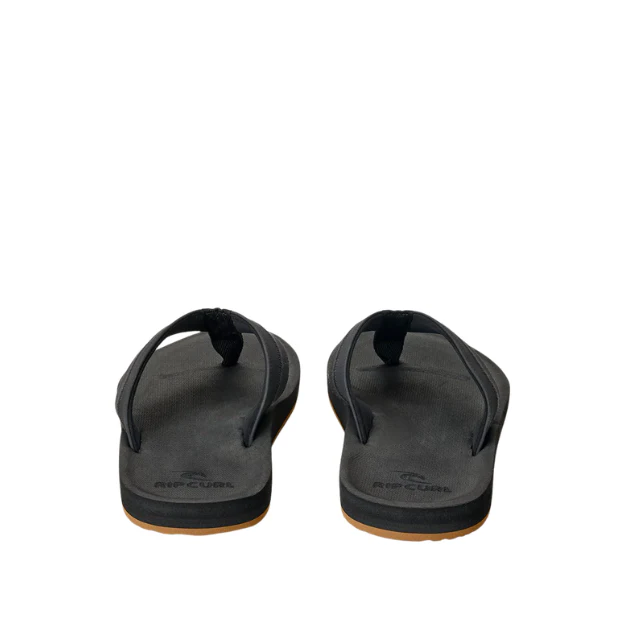 Rip Curl Omega Bloom Mens Flip Flops Black - Image 3