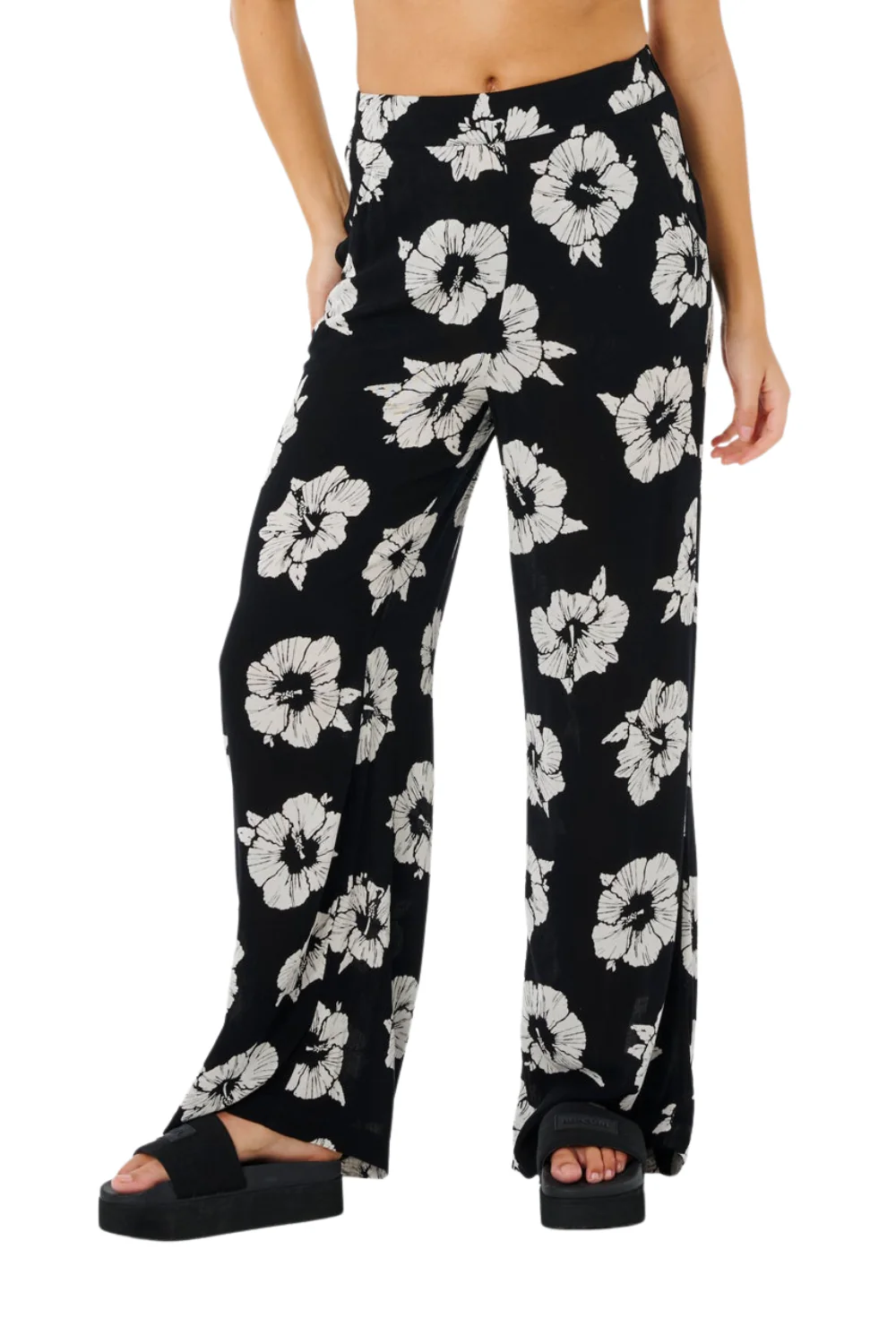 Rip Curl Party Pack Womens Beach Pants Black/Off White