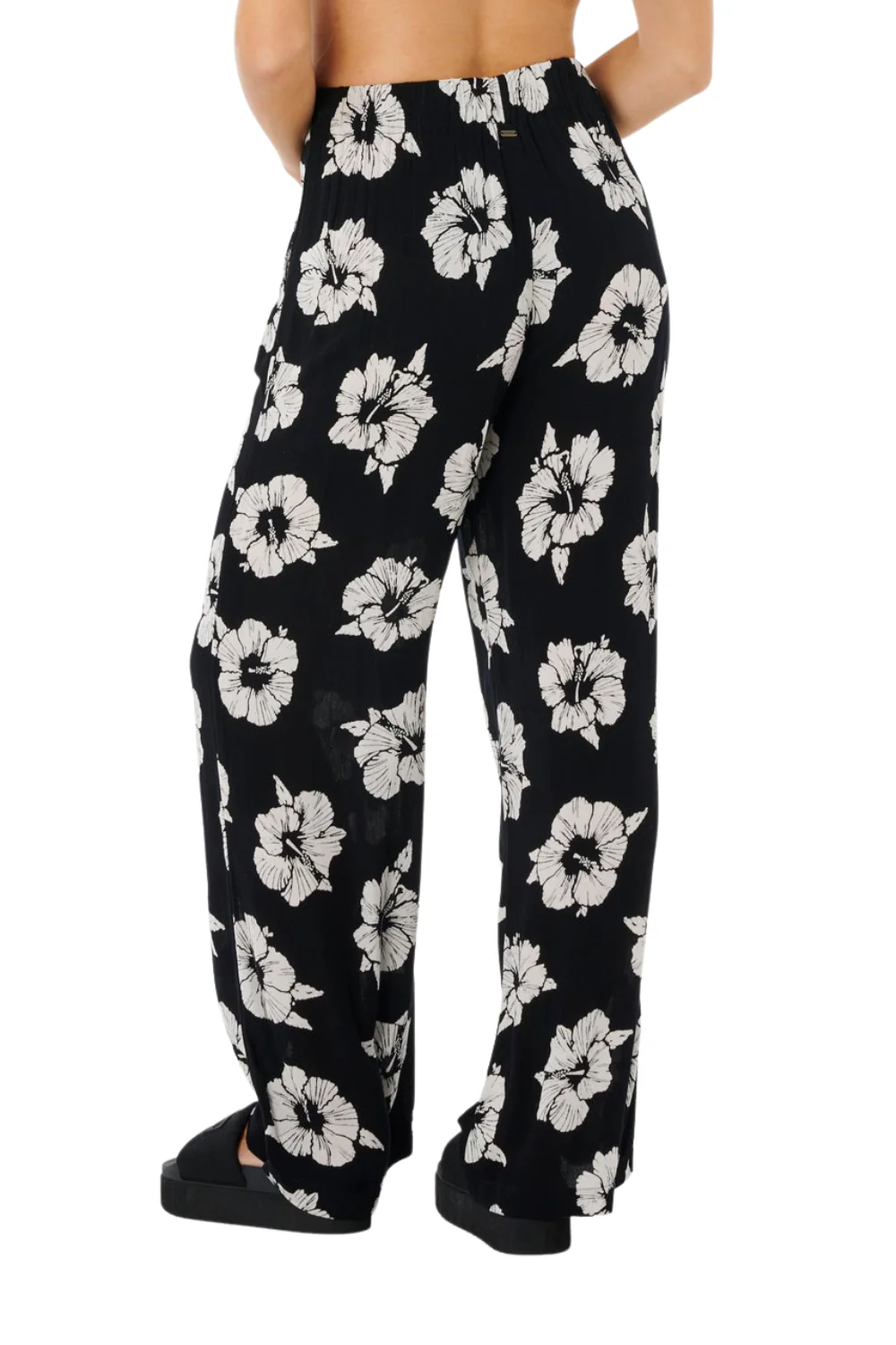 Rip Curl Party Pack Womens Beach Pants Black/Off White - Image 3